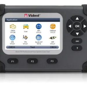 Vident iAuto704 4 Sistemas Motor, AT, ABS y SRS