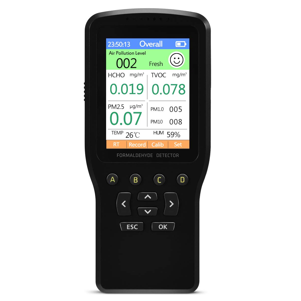 Detector De Gas Ch2o Formaldehído Goplus