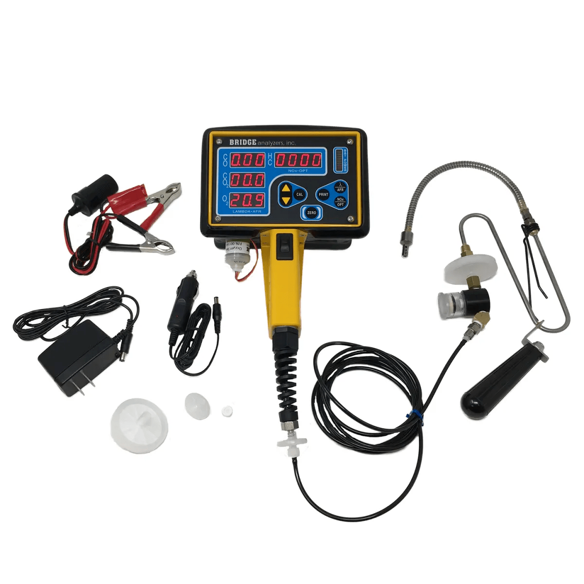 Analizador Multigas CO, CO2, HC, O2 Bridge Analyzers
