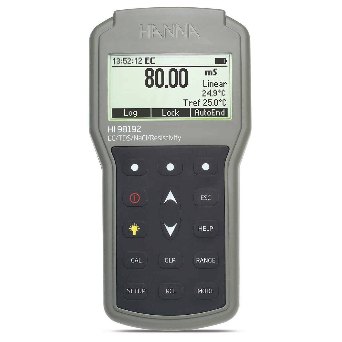 Medidor Portátil e Impermeable de CE / TDS / Resistividad / Salinidad Hanna HI98192