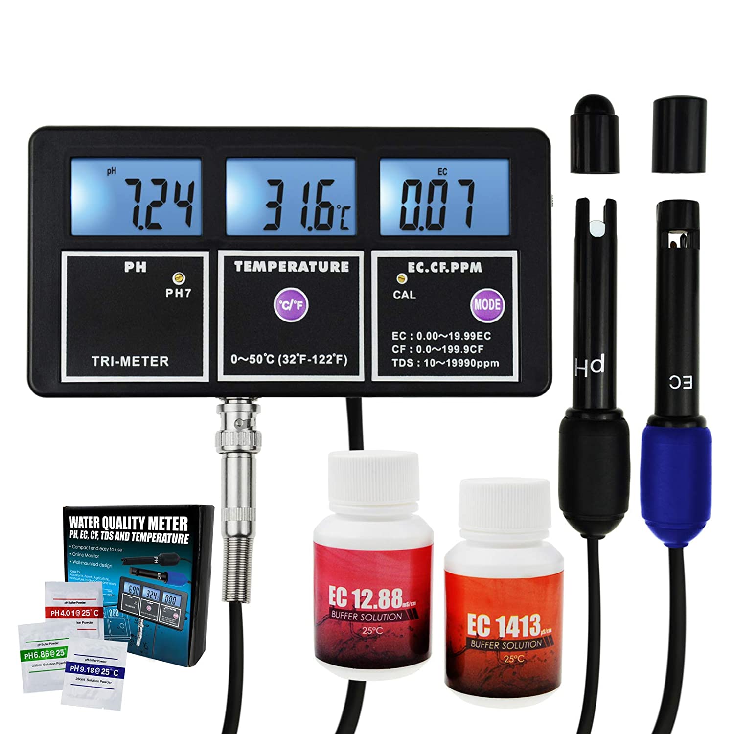 Medidor Multiparametrico para Ph/Ec/Cf/Tds/Agua DANOPLUS KIB-231