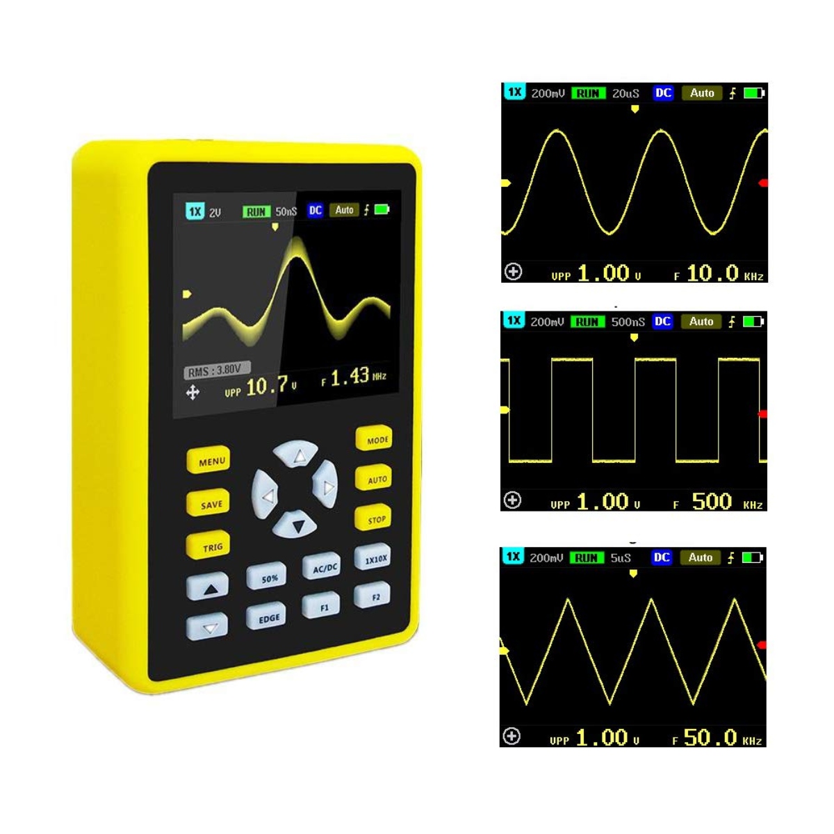 Osciloscopio Digital Portátil Yeapook Ads5012h