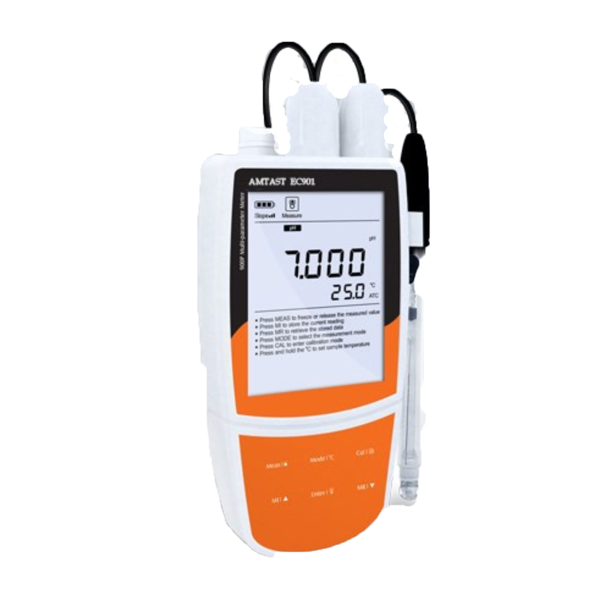 Amtast EC910 EC910X Medidor de ec/ TDS / OD / pH / mV 10 en 1