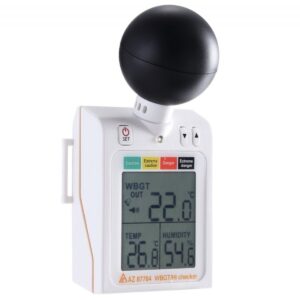 AZ medidor de indice de calor y WBGT portable