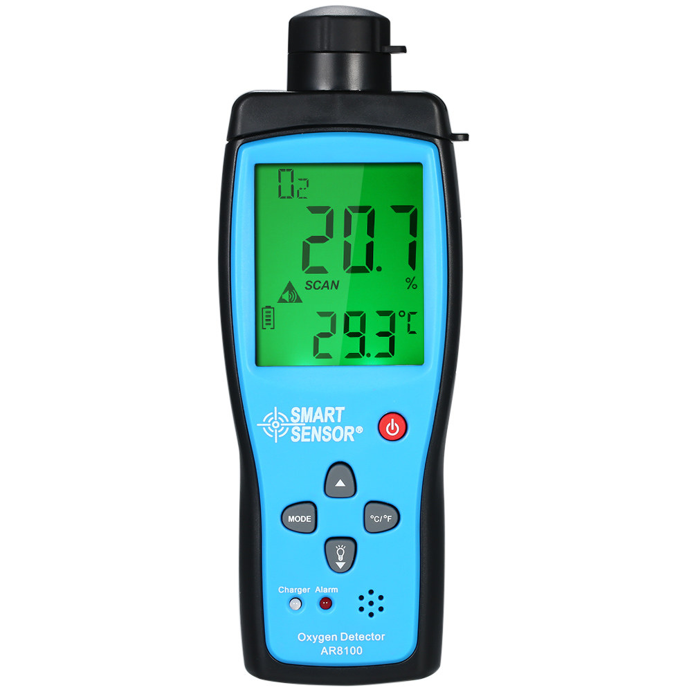 Medidor de concentracion de oxigeno en aire smart sensor