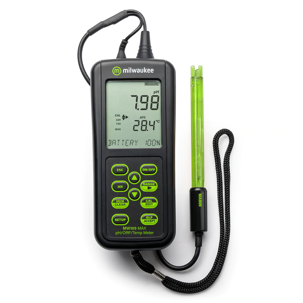 Medidor pH/ORP/Temperatura Milwaukee Mw105 Max
