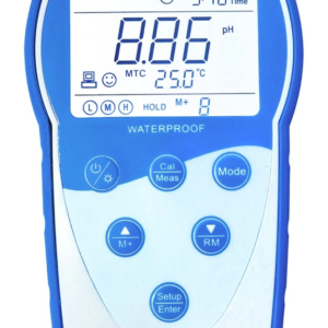 PH8500-DP Medidor de pH portátil para productos lácteos y alimentos líquidos, equipado con vidrio LabSen 823 pH / Temp. Apera Instruments