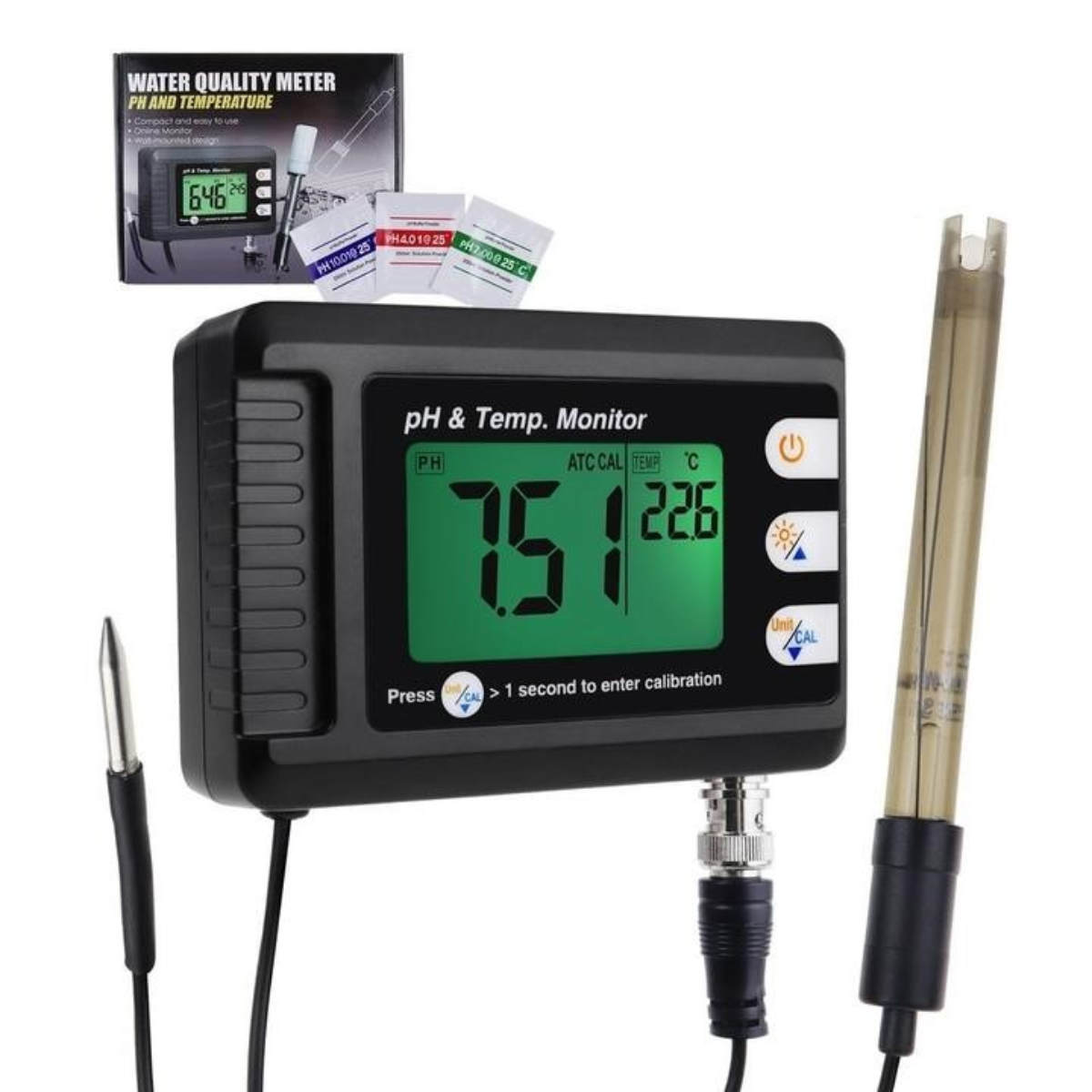 Monitor De Ph Y Temperatura PHM-295