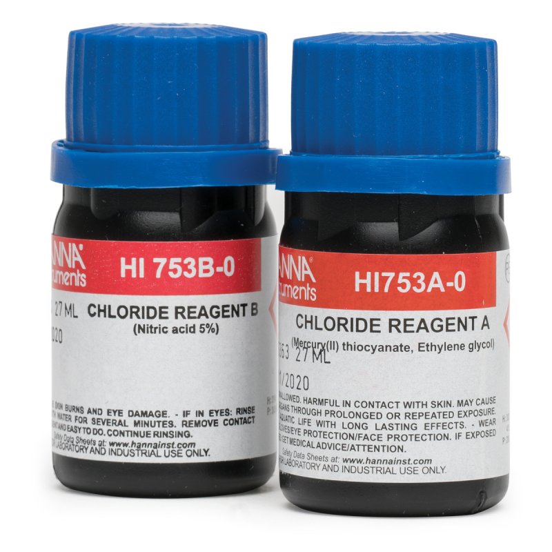 Reactivos Cloruro Hanna Checker 25 Pruebas Hi753-25