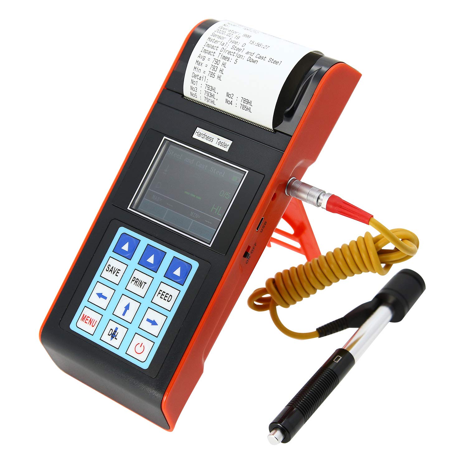 Durómetro Digital Con Impresora Amtast AMT212