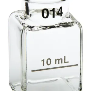 Cubeta Vidrio Muestra 1 Pulgada 10 Ml 2 Cubetas Hach 2495402