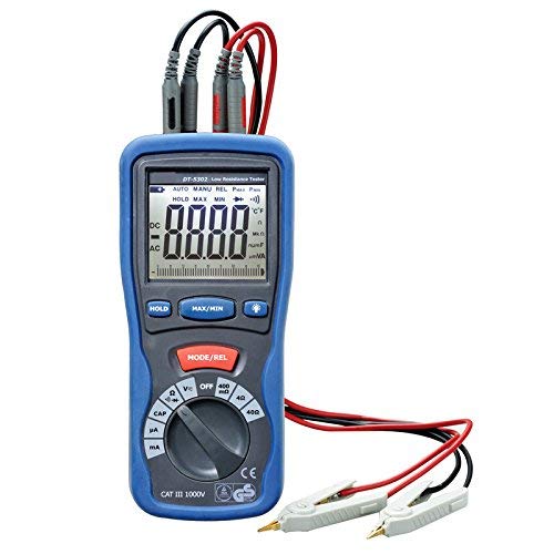Miliohmimetro Multimetro Digital Kelvin Cem Dt-5302