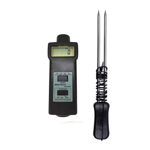 Medidor Digital Humedad Granos Termohigrometro Temperatura MC-7821