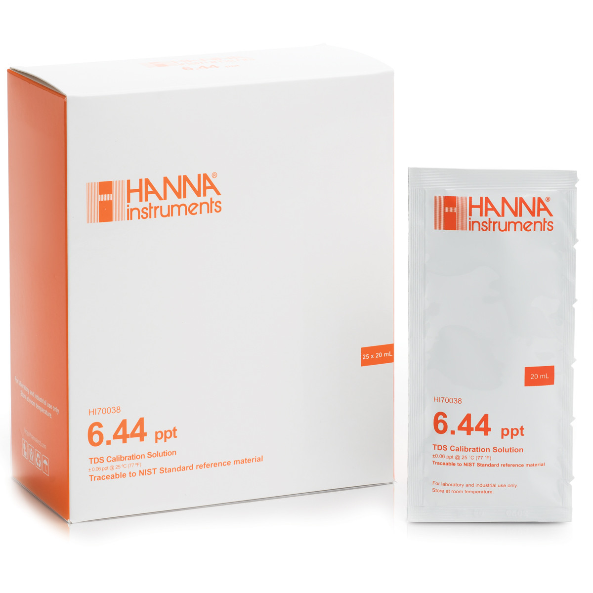 Solución Calibración Precisión Tds Hanna Hi70038p 20ml