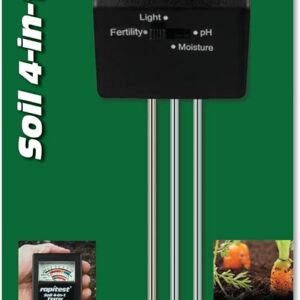 Probador Medidor Ph Ph Suelo Humedad Fertilidad Luz Rapitest Luster Leaf 1818