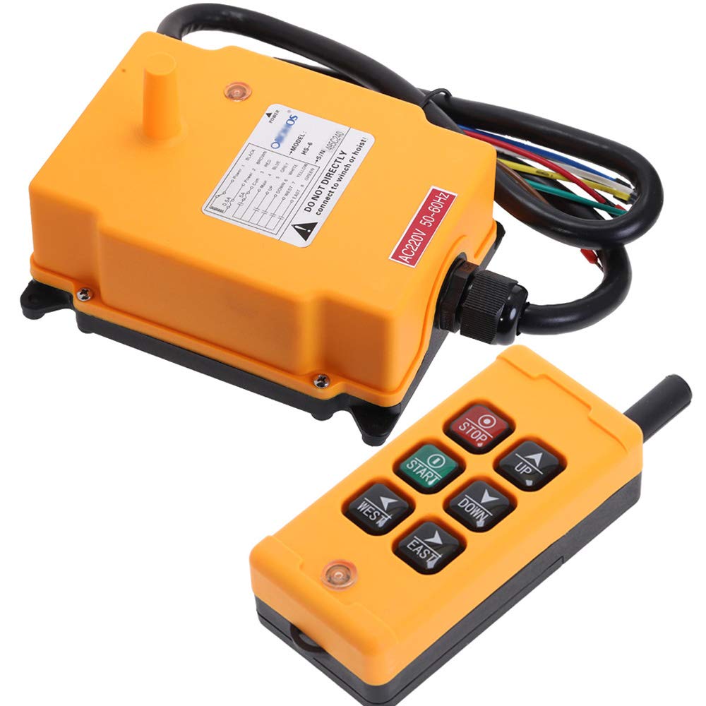 Control Remoto Industrial Grua Receptor Transmisor 6 Canales HS-6