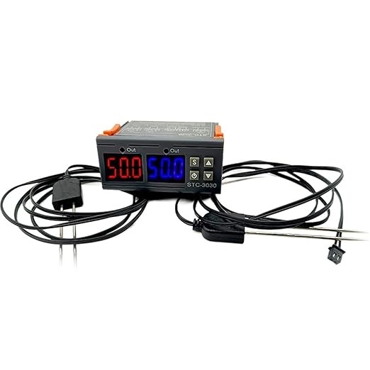 Termostato Digital Temperatura Humedad Higrometro Stc-3030