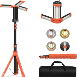 Luz Lampara Campamento Casa Parque Camping Jardin Recargable 3500 Lumenes
