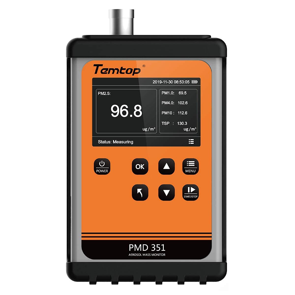 Detector de particulas en el Aire Temtop PMD 351
