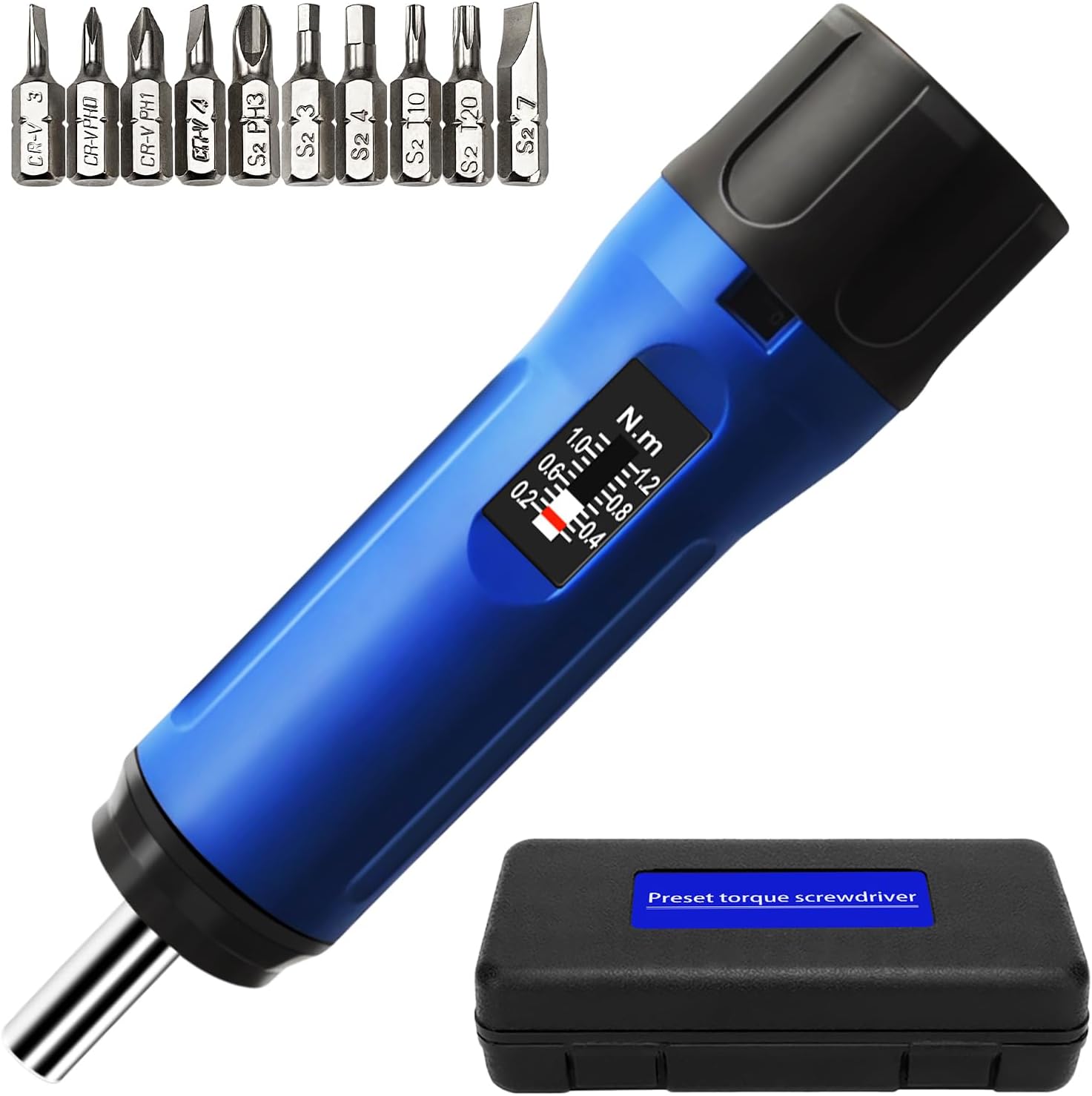 Destornillador Analogico Dinamometrico Llave Portatil Encastre: 1/4