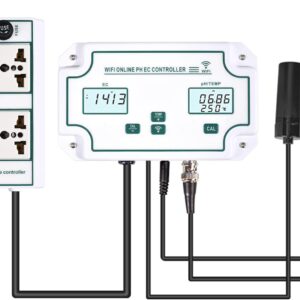 Controlador Monitor Acuario Piscina Wifi Ph Ec Temp Ph-w2823