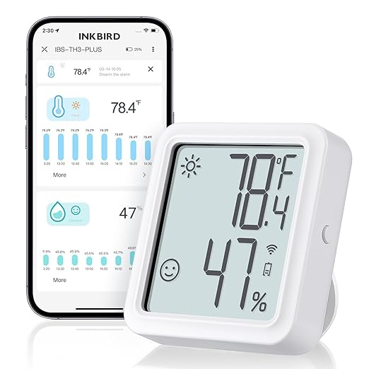 Termohigrometro Control Temperatura Humedad Inkbird Wifi