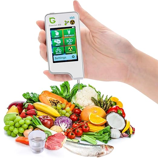 Detector Digital Nitrato Alimentos Agua Medidor Radiacion Greentest 2f