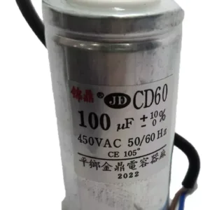 Capacitor Arranque Sistemas Motores 100uf 450vac 50hz Cd60
