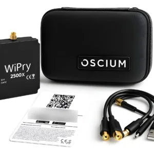 Analizador de espectro Wi-Fi, 2,4 y 5 GHz Oscium WiPry 2500x