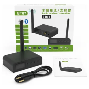 Transmisor Receptor Audio Bluetooth 5.1 Televisor Parlantes BT07
