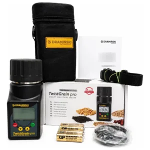 Humedimetro Medidor Humedad Granos Digital Pantalla Twist Grain Pro