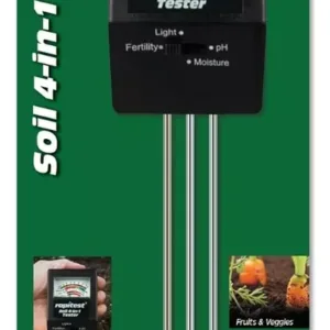 Probador Medidor Ph Suelo Humedad Fertilidad Luz Tierra Luster Leaf 1818