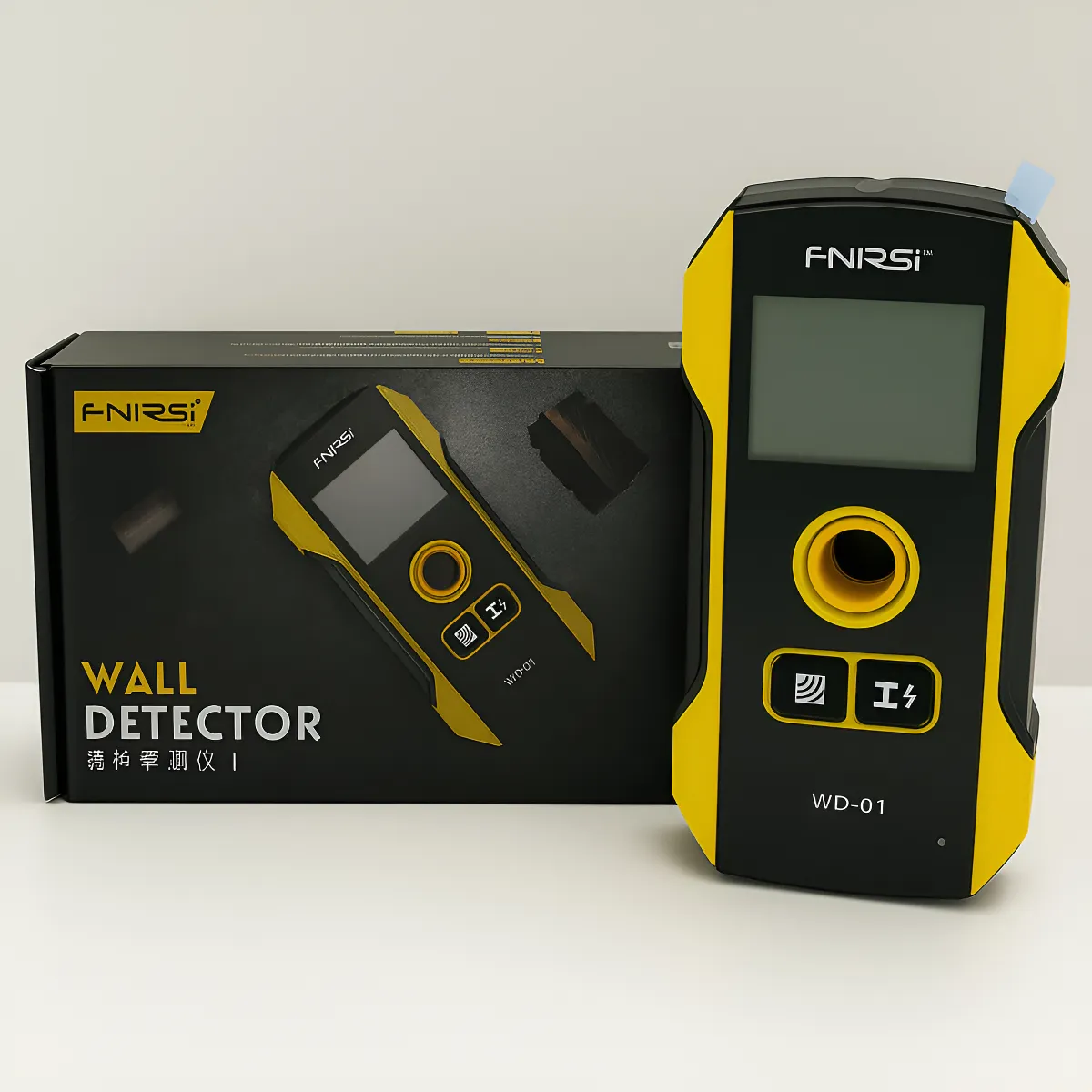 Detector Pared Metal Madera Escaner Digital Cables Fnirsi WD-01
