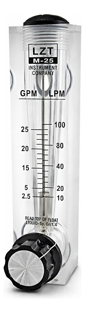 Caudalimetro Rotametro Medidor Flujo Caudal Aire 1 Pulgada LZT-25T