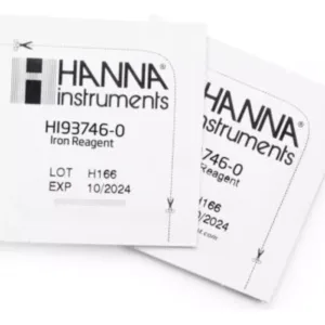Pack 50 Reactivos Hierro Sobres Rango Bajo Hanna Hi93746-01