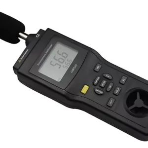 Medidor Ambiental Anemometro Decibelimetro Sonometro Lux Amtast AMF035