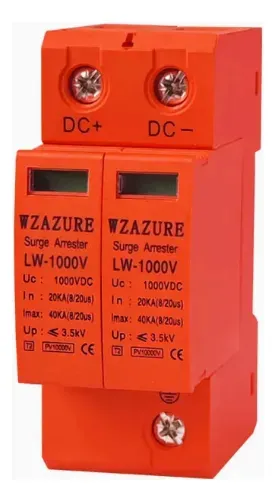 Llave Termica Protector Estabilizador Sobretension 40kA SPD DC