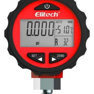 Manometro Elitech Refrigeración Hvac Digital Presión Gases Elitech PG-30Pro