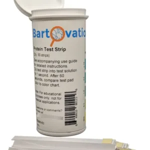 50 Tiras Reactivas Proteina Residual Alimentos 0-10 G/l Bartovation