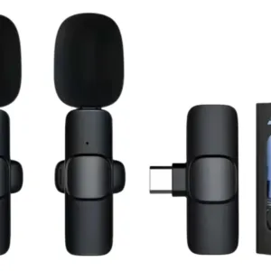 Micrófono Corbatero Inalámbrico Iphone Ipad Grabacion Audio K9