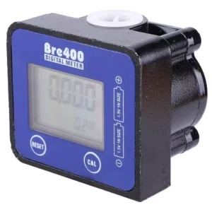 Caudalimetro Medidor De Flujo Pantalla Lcd 1/2 Pulgada Bre400