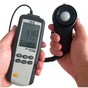 Luxómetro Medidor Luz Alta Precisión 400000lux Cem Dt-3809