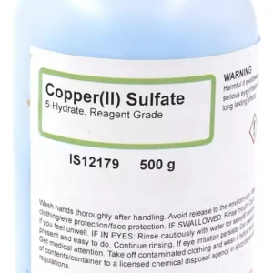 Solucion Sulfato De Cobre Ii 500gr Laboratorio Bioquimica ALDON