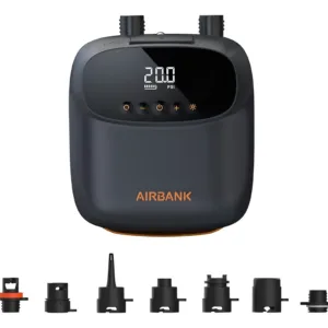 Inflador Eléctrico Bomba De Aire Usb Tablas Remo Deportes Airbank PUFFER Pro