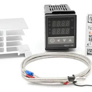 Controlador Digital Temperatura Termocupla Termostato PID REX-C100