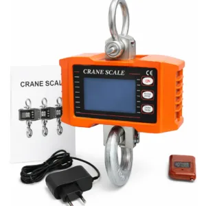 Balanza Bascula Colgante Gruas 1500kg Pantalla Deposito INTEL WEIGHING