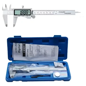 Calibre Digital Herramienta Medicion Pantalla 150mm Pulgadas Vernier