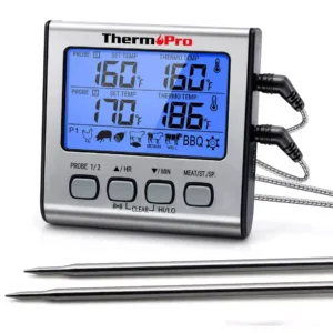 Termómetro Digital Cocina Thermopro Temperatura 2 Sondas Tp17