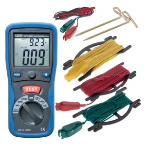 Telurímetro Alta Precisión Medicion Resistencia Tierra CEM DT-5300B DT5300B