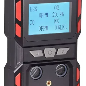 Detector 4 Gases Multigas Coreel Co2 H2s O2 Lel Digital Lcd